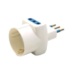 Adattatore di rete triplo con spina schuko