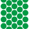 Adesivi segnabanco da pavimento verde