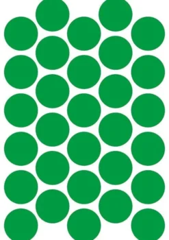 Adesivi segnabanco da pavimento verde