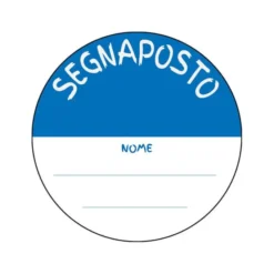 Adesivi segnaposto per alunni
