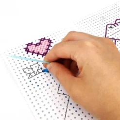 Aghi colorati in plastica