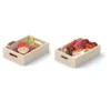 Alimenti da frigo e freezer in legno