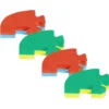 Angoli per tappeto eva bicolore kit 4 pz