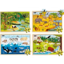 Animali del mondo - 4 set