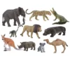 Animali esotici - 10 pezzi