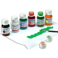 Aquatint 6 colori base + 6 colori pastello 12x50ml