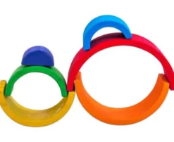 Arcobaleno in legno cm 19