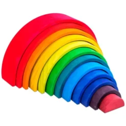 Arcobaleno in legno grande