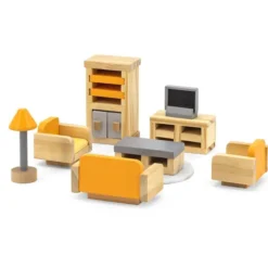 Arredo completo per casa delle bambole