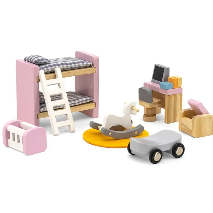 Arredo completo per casa delle bambole