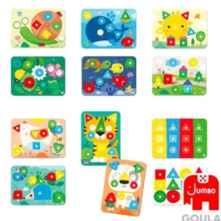 Baby shape con chiodoni in legno