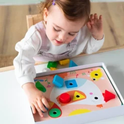 Baby shape con chiodoni in legno