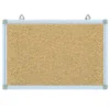 Bacheca in sughero con cornice in alluminio cm 150x100