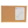 Bacheca in sughero con cornice in legno cm 45x30