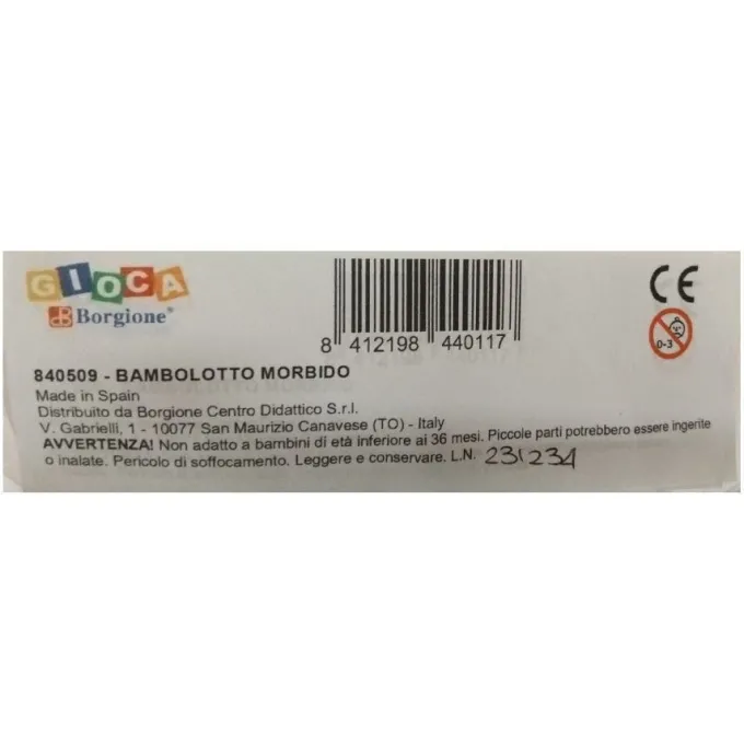 Bambolotto morbido