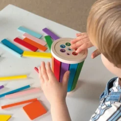 Bicchiere delle forme e dei colori