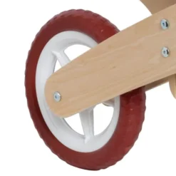 Bicicletta in legno senza pedali