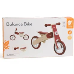 Bicicletta in legno senza pedali