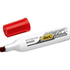 Bic velleda punta scalpello rosso 1 pezzo