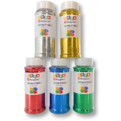 Bio-glitter fine - 5 colori
