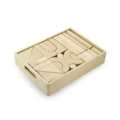 Blocchi in legno con cassetta - 48 pezzi