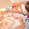Blocchi in legno con gemme