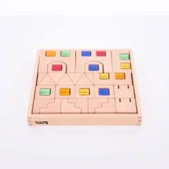 Blocchi in legno con gemme