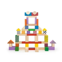 Blocchi in legno fantasia - 100 pezzi