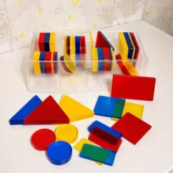 Blocchi logici trasparenti - 48 pezzi