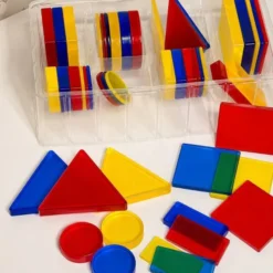 Blocchi logici trasparenti - 48 pezzi