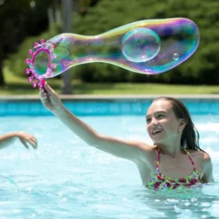 Bolle di sapone giganti con flying disc