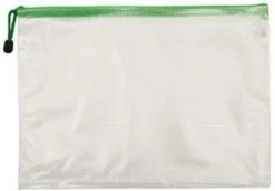 Busta portadocumenti con chiusira zip cm 38x29