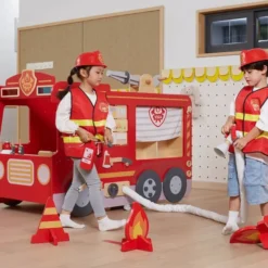 Camion pompieri cavalcabile