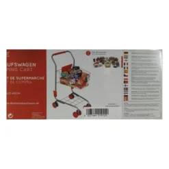 Carrello della spesa in metallo
