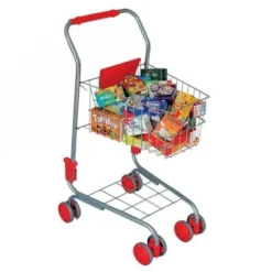 Carrello della spesa in metallo