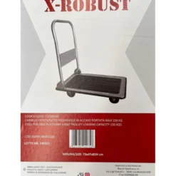 Carrello portatutto pieghevole 150kg