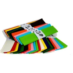 Carta crespa scuola borgione - 30 rotoli 10 colori