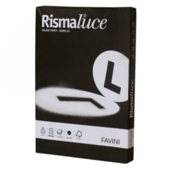 Carta fotocopie risma luce favini - 125 ff neri 200g a3
