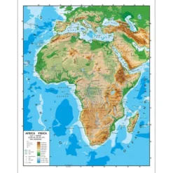 Carta geografica africa