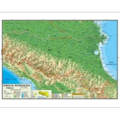 Carta geografica emilia romagna