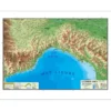 Carta geografica liguria