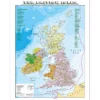 Carta geografica uk in lingua originale