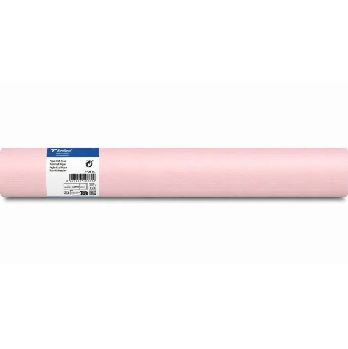 Carta millerighe in rotolo rosa - cm 100x25 m