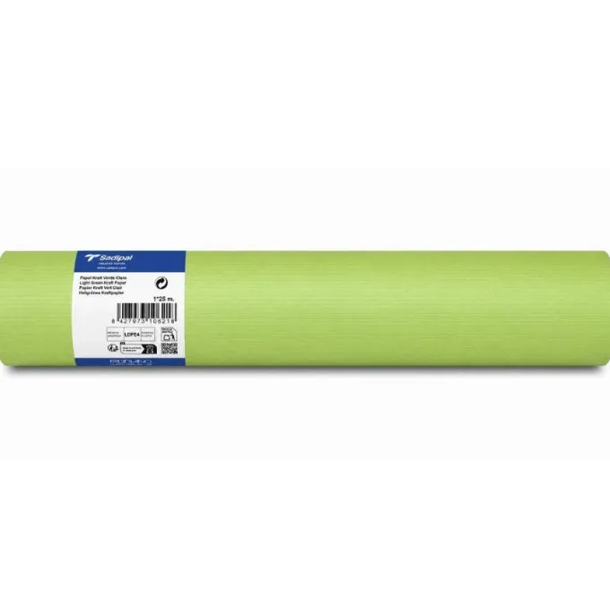 Carta millerighe in rotolo verde chiaro - cm 100x25 m