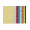 Cartonc.glitterati cm 50x70 10 fogli 10 colori