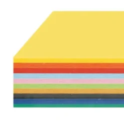 Cartoncini borgione liscio ruvido a4 10 colori 220 grammi
