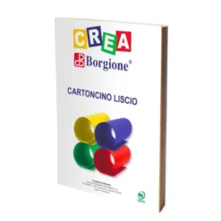 Cartoncini lisci borgione - 30 fogli in 10 colori
