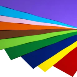 Cartoncini lisci 60 ff 10 colori cm 70x100 120 g m2