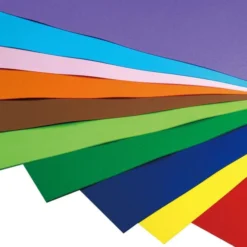 Cartoncini lisci 60 ff 10 colori cm 50x70 120 g m2