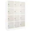 Casellario 12 ante lucchett cam premium-bianco zoccolo